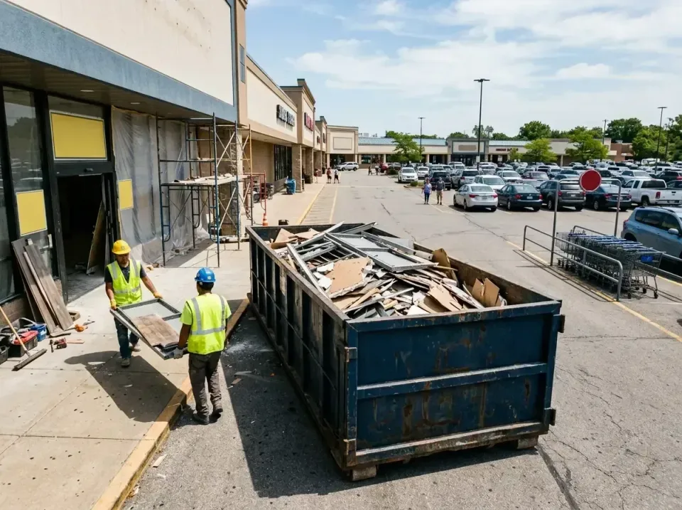 retail-store-renovation-debris-003 — frequently asked questions, Roll-off Dumpster Rentals in Tainter Lake, WI